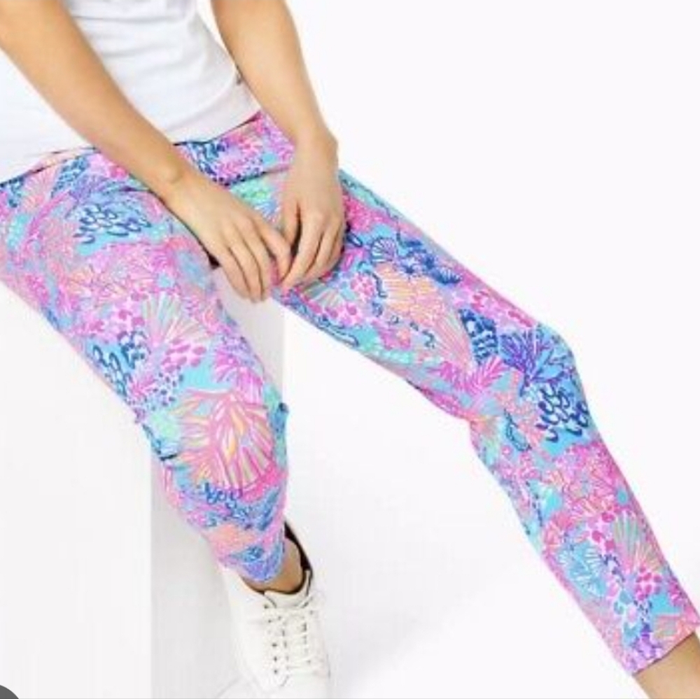 Lilly Pulitzer UPF 50+ Luxletic 28" Corso Pant Size 4